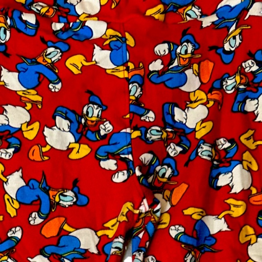 Kids Lularoe L/XL Disney’s Donald Duck Leggings